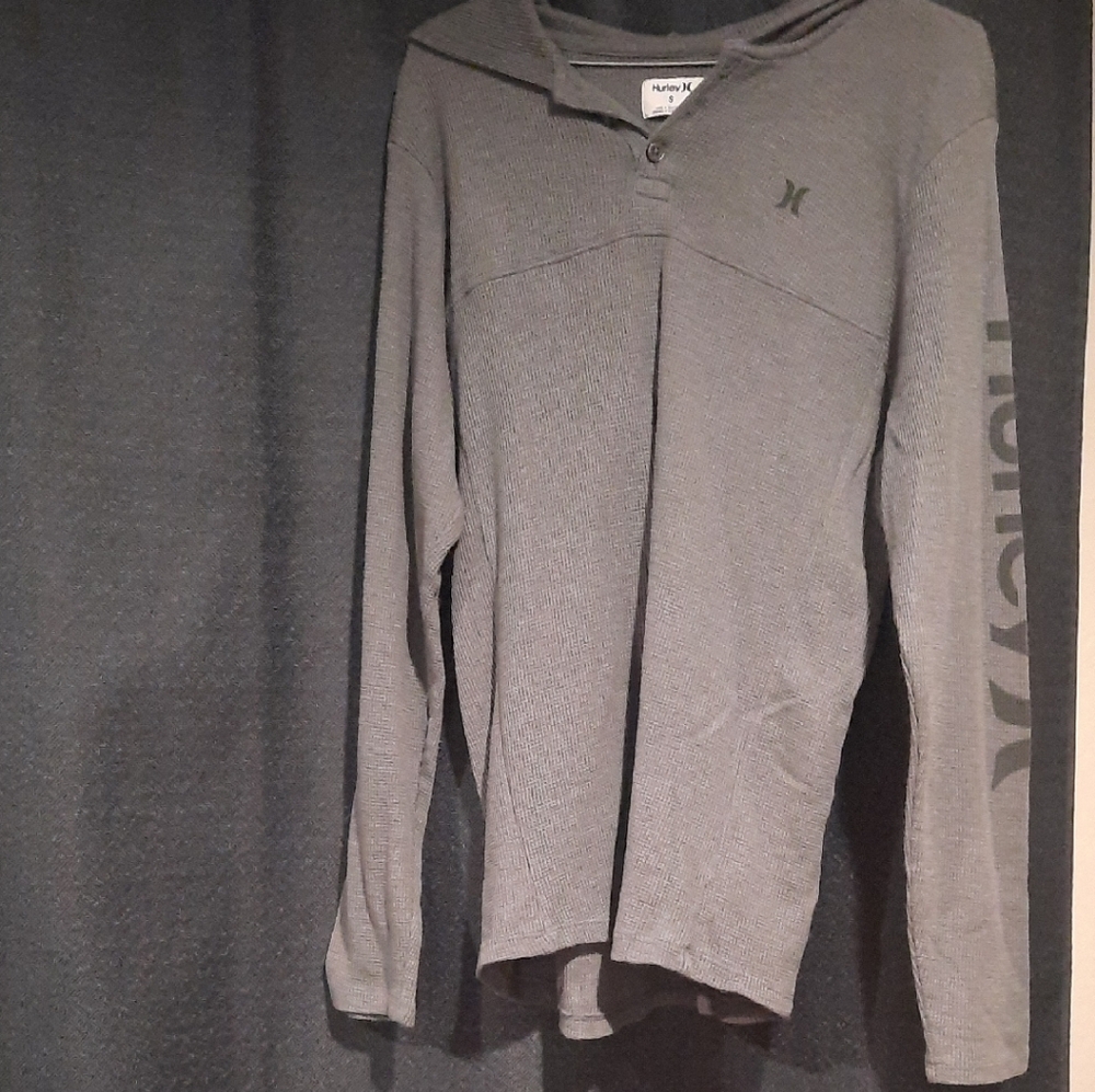 Hurley Charcoal Long Sleeve Top